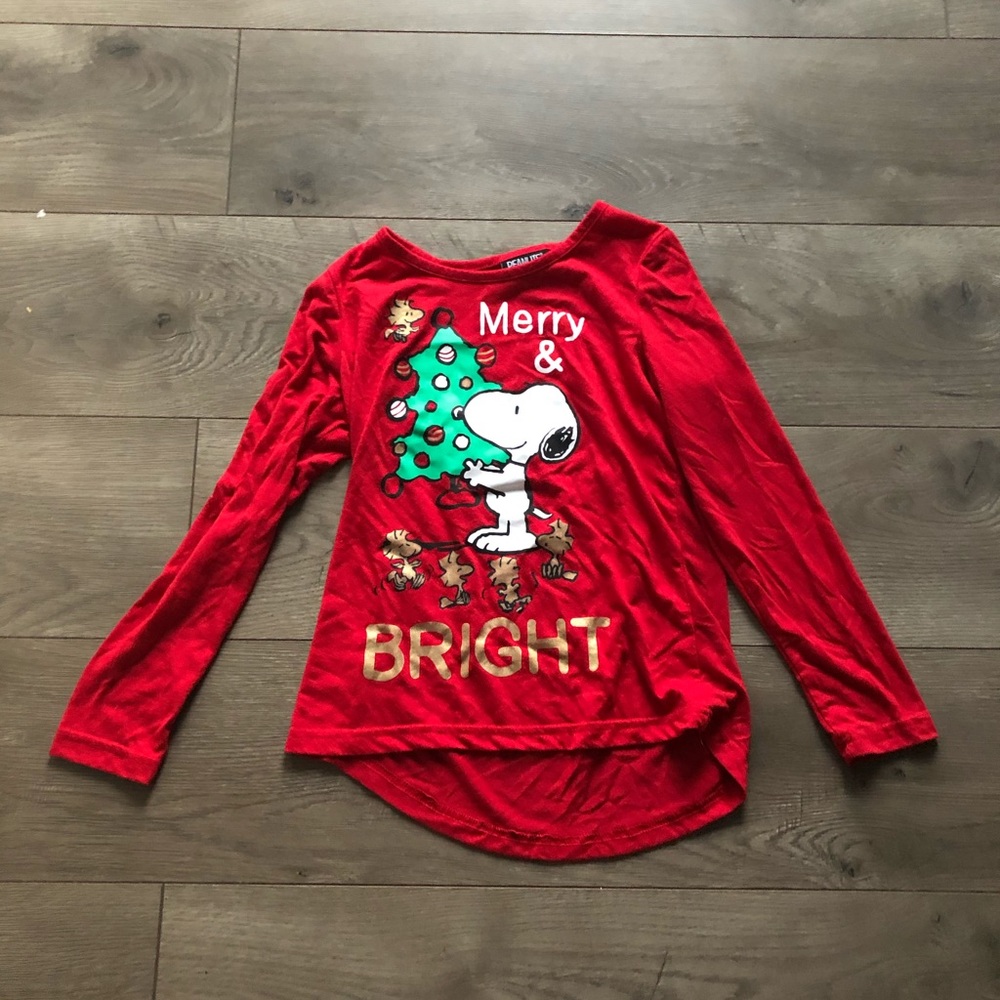 Christmas snoopy shirt